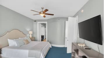 Signature Condo, 2 Bedrooms, Balcony, River View | Iron/ironing board, free WiFi, bed sheets