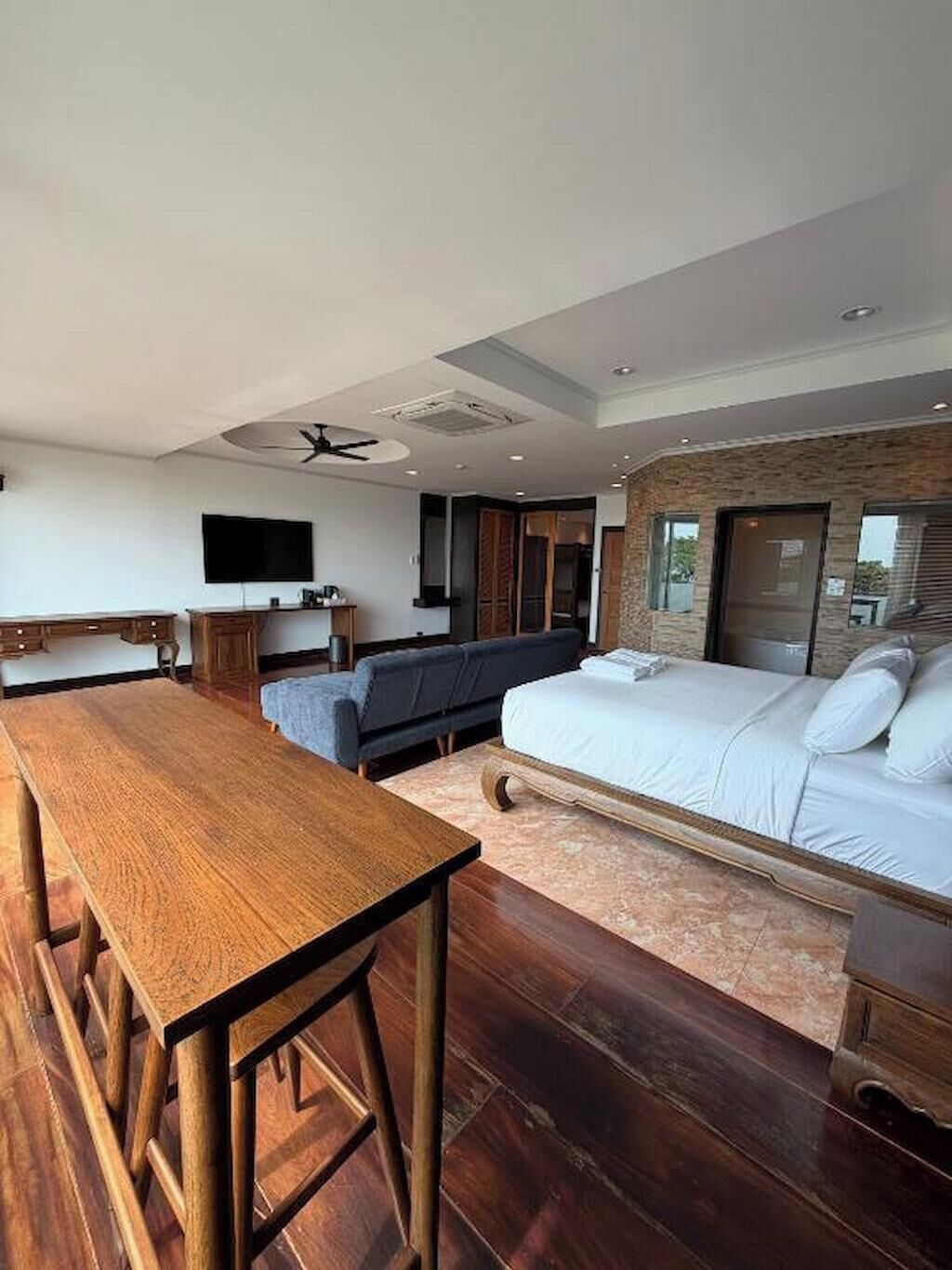 Familie-dobbeltværelse - strandudsigt