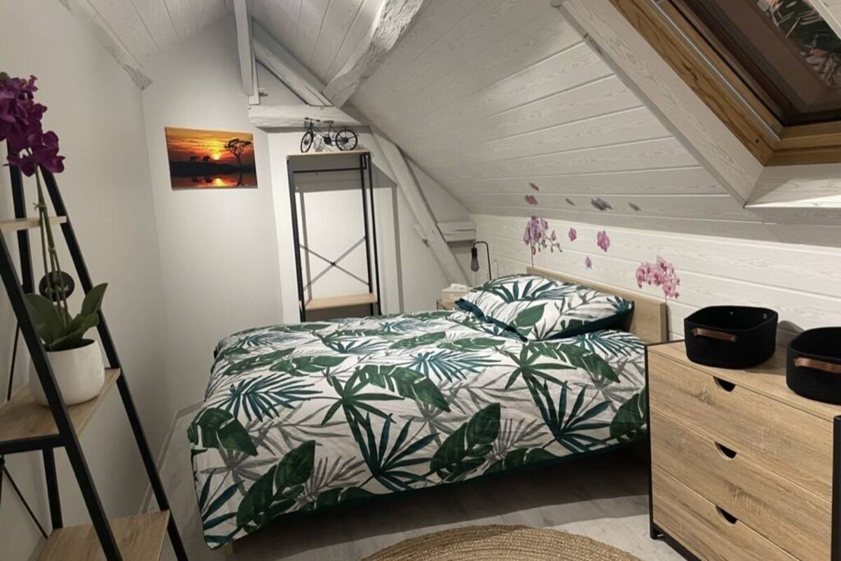 Appartement Familial, salle de bains privée (L'Escale Féerique) | Wi-Fi gratuit, décoration personnalisée, ameublement personnalisé