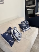 Apartamento básico, suíte | Lounge