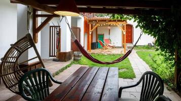 Appartement, côté cour intérieure | Restauration extérieure