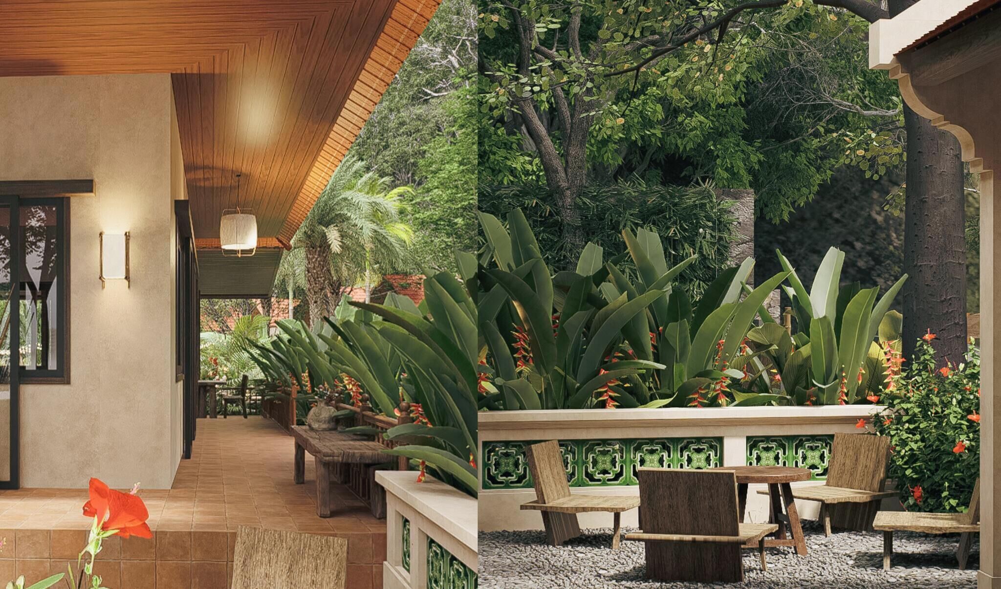 Opções para refeição ao ar livre