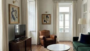 奢華頂層客房, 河景 | 客廳