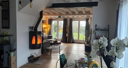 Maison Campagne - 5 min Zoo de Thoiry - 30 min ChĂąteau de Versailles - Jacuzzi