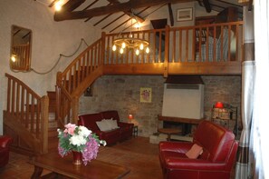 Smart TV, fireplace, DVD player, ping pong - Country house to share with your family and pets. (Vaour)