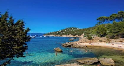 Villa Mahina - Exceptional, with swimming pool, bar & fitness, 10 min from the beaches