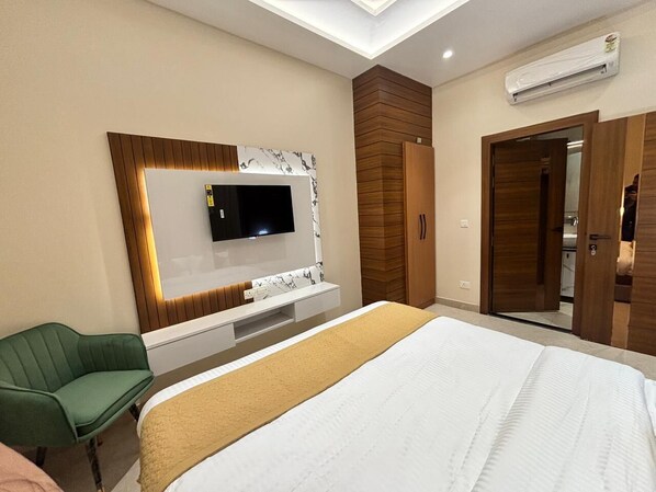 Quarto casal luxo | Wi-Fi de cortesia