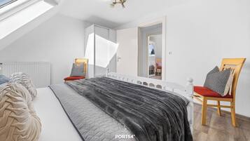 2 Schlafzimmer, kostenloses WLAN, Bettwäsche