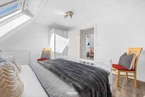 2 Schlafzimmer, kostenloses WLAN, Bettwäsche