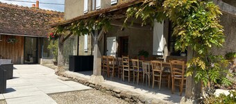 Large House with Heated Pool at Bois Bertrand