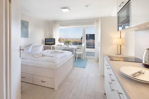 Modernes Ferienapartment auf Sylt mit Balkon, Aufzug und Parkplatz