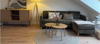 Studio apartment Nordhavn in Wassersleben, directly on the sandy beach