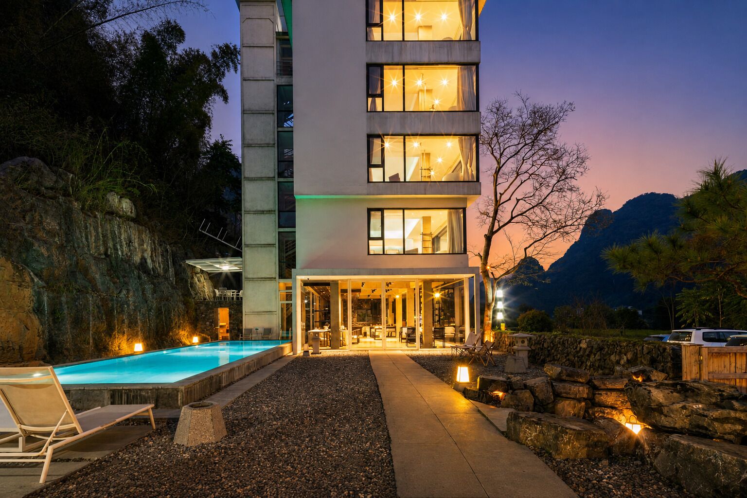 Front of property