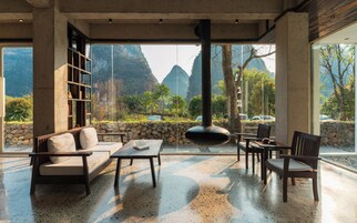 Lobby sitting area