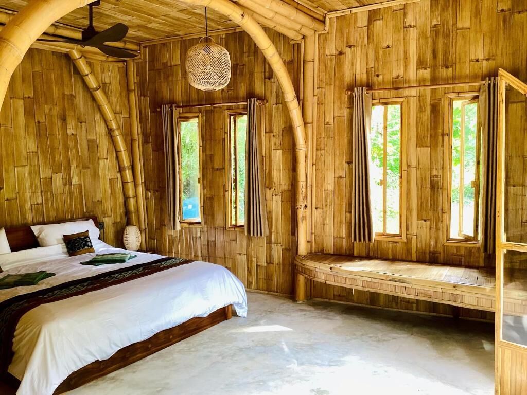 Family Bungalow, Balcony, Garden View | Blackout drapes, free WiFi