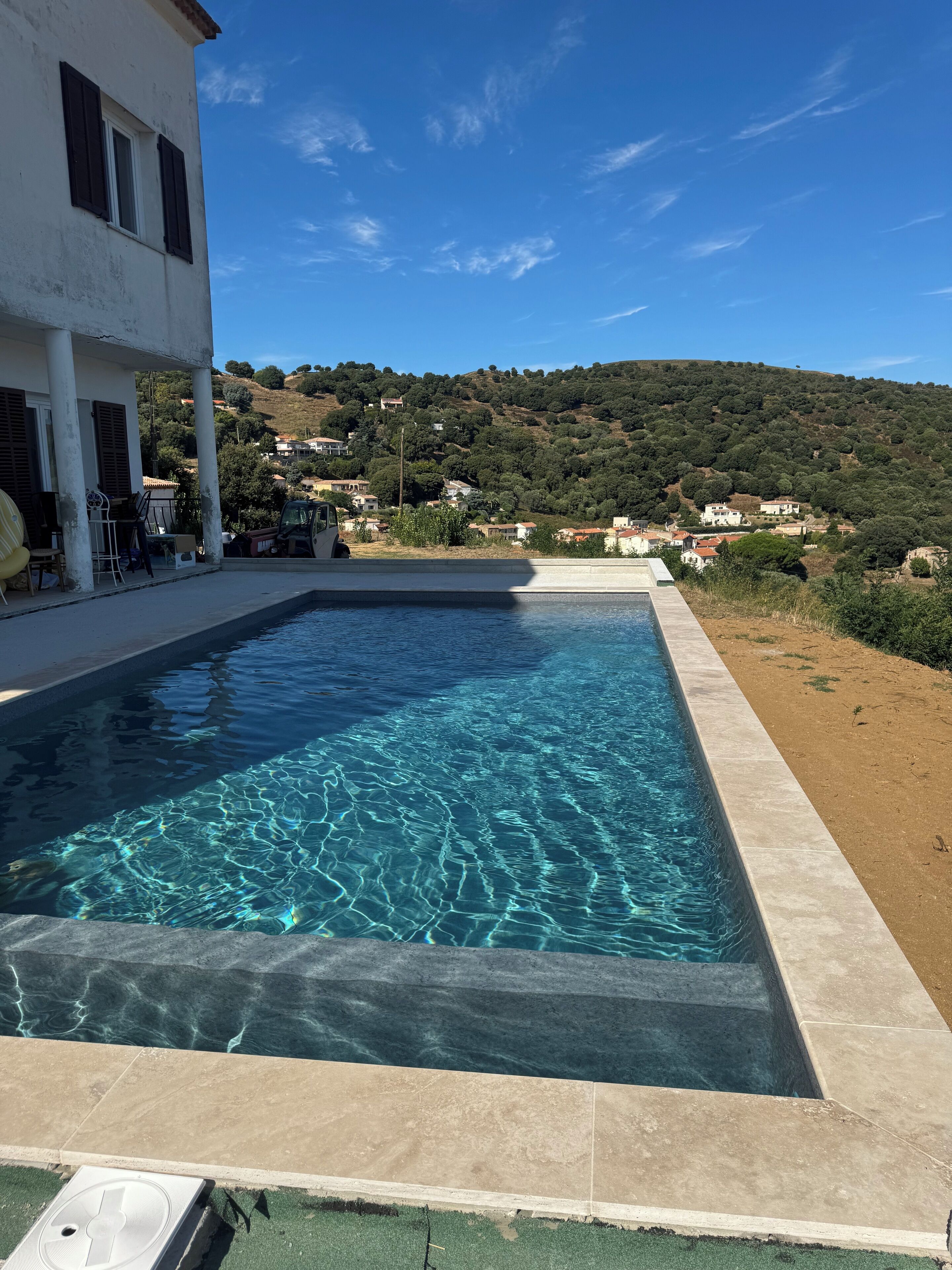Seasonal outdoor pool