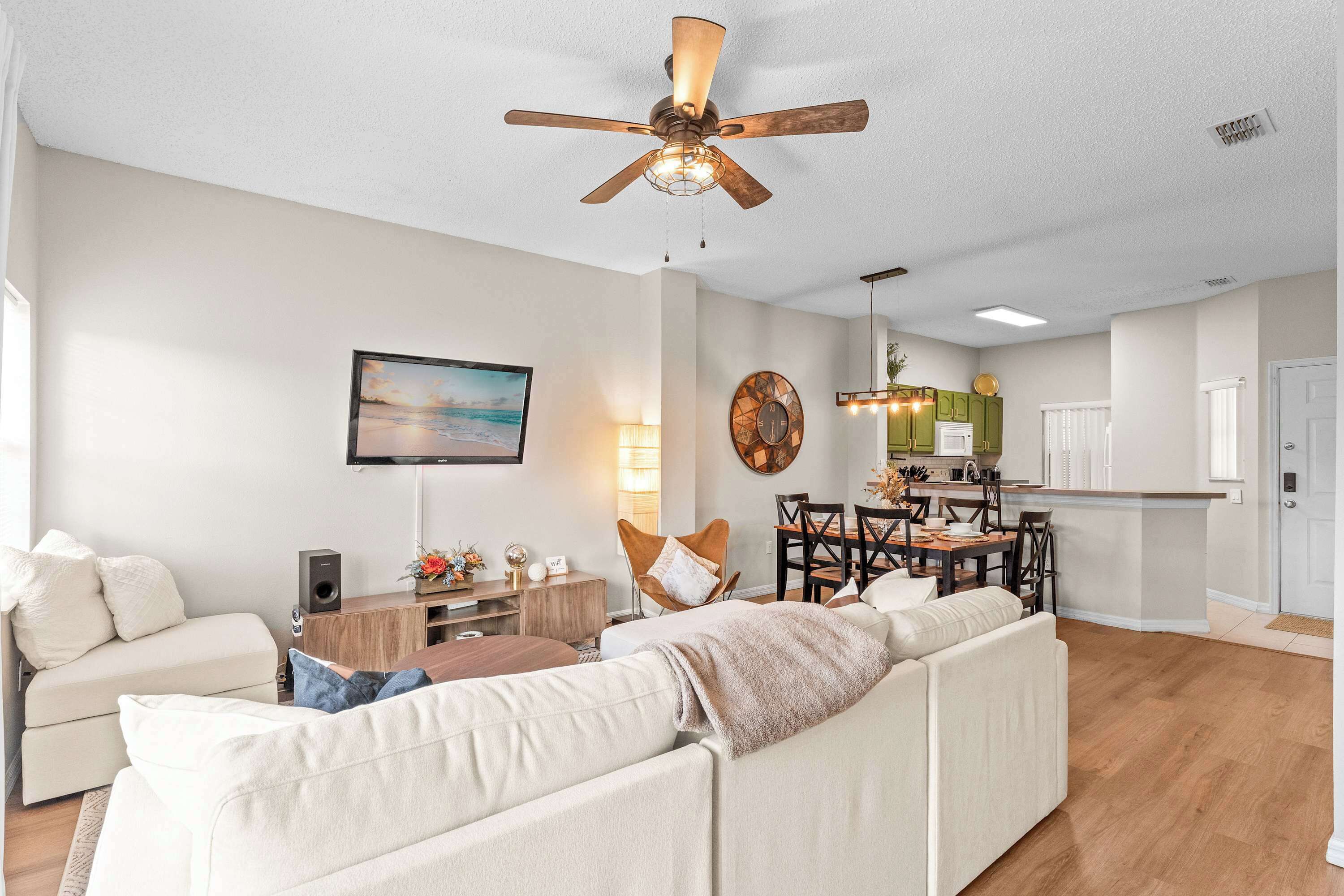 Townhome, Multiple Beds, Patio, Garden View (Peaceful Palms) | Living area