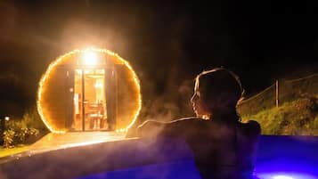 Idromassaggio all'aperto