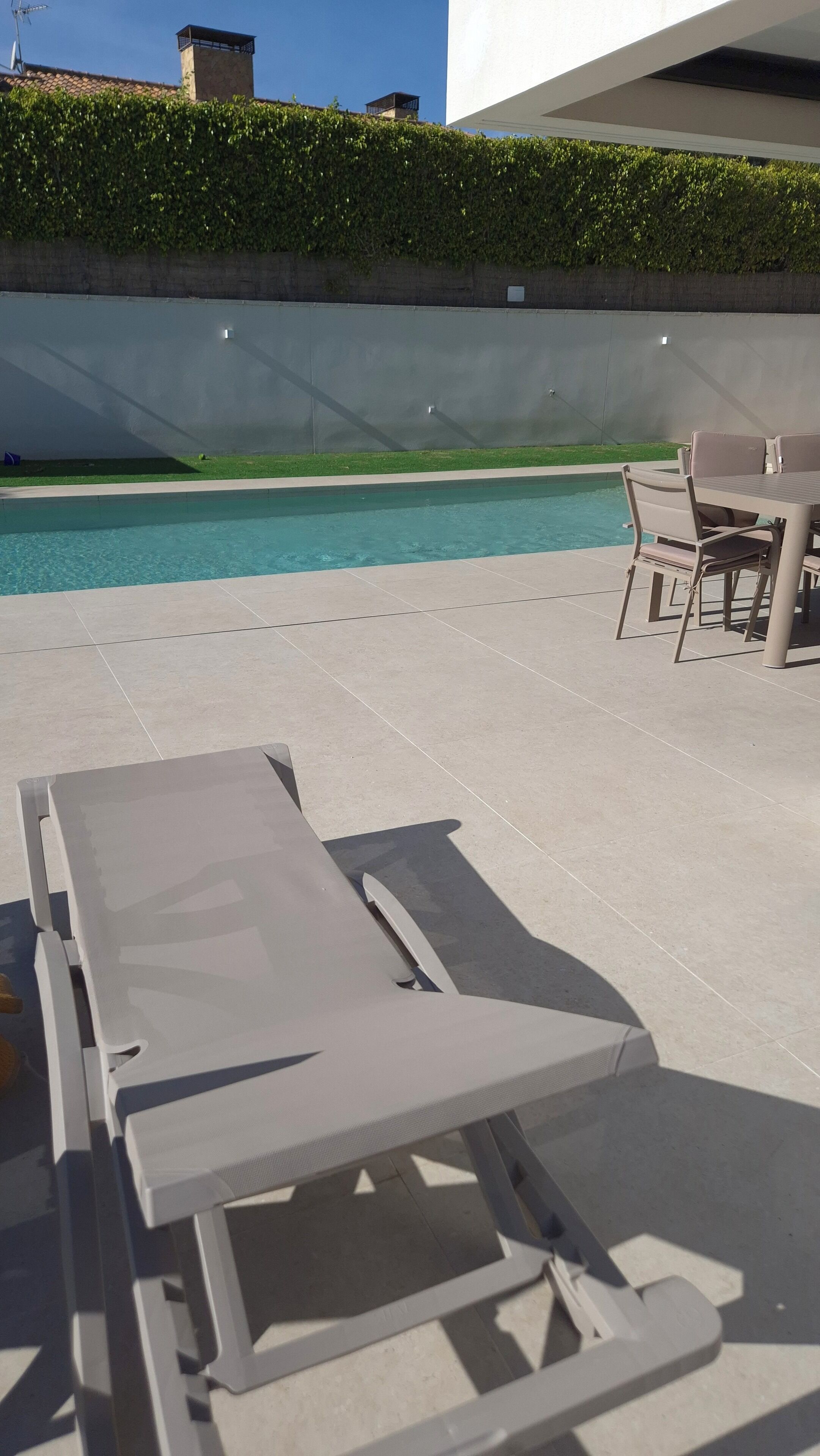 Alberca al aire libre 