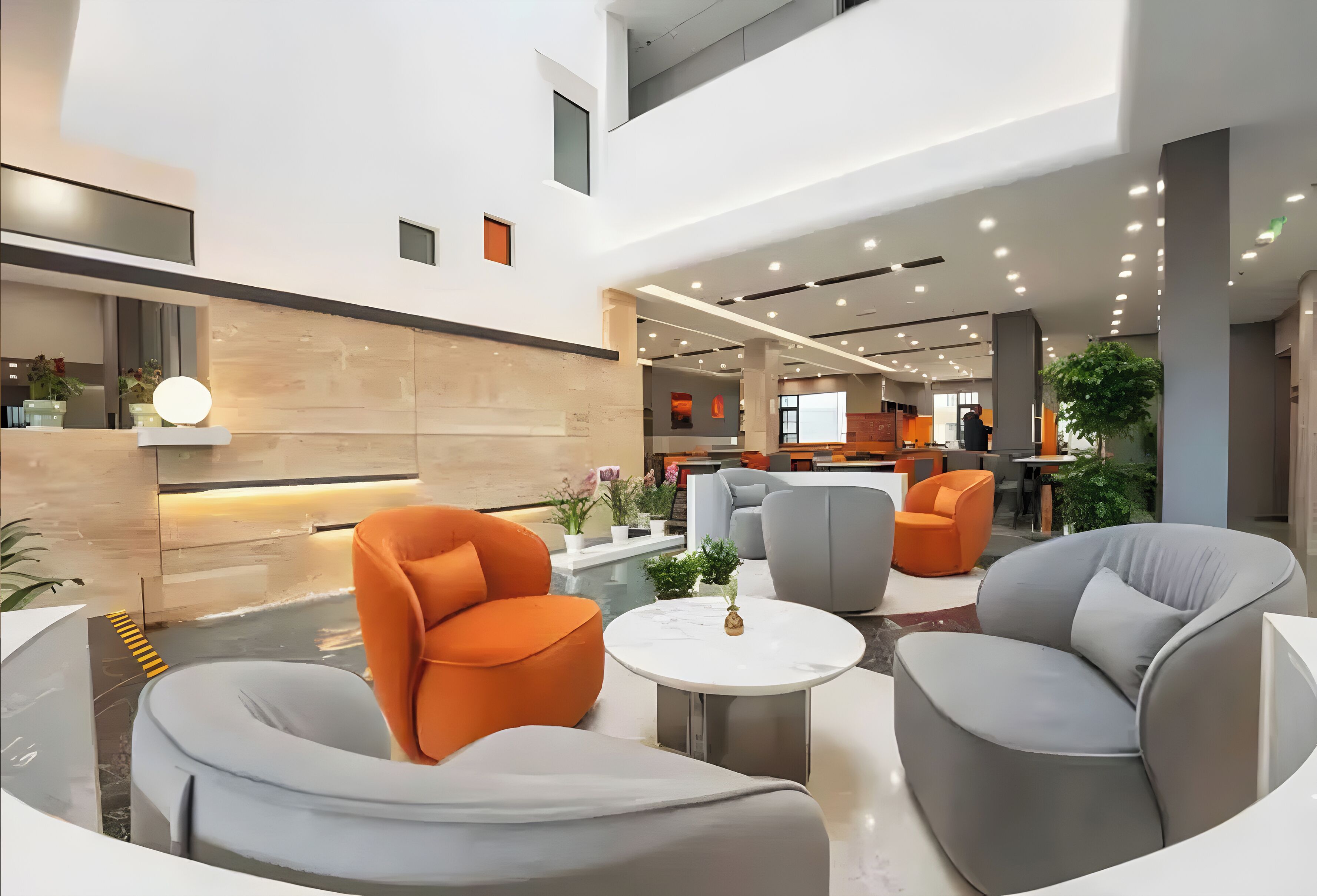 Kawasan tempat duduk lobi