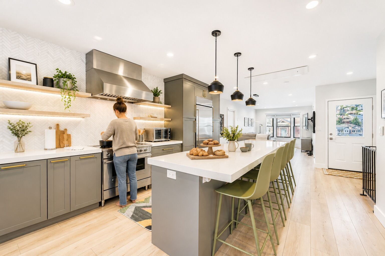 House, 2 Bedrooms | Private kitchen | Fridge, oven, stovetop, coffee/tea maker