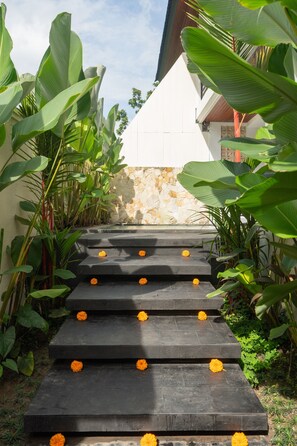 Façade de l’hébergement