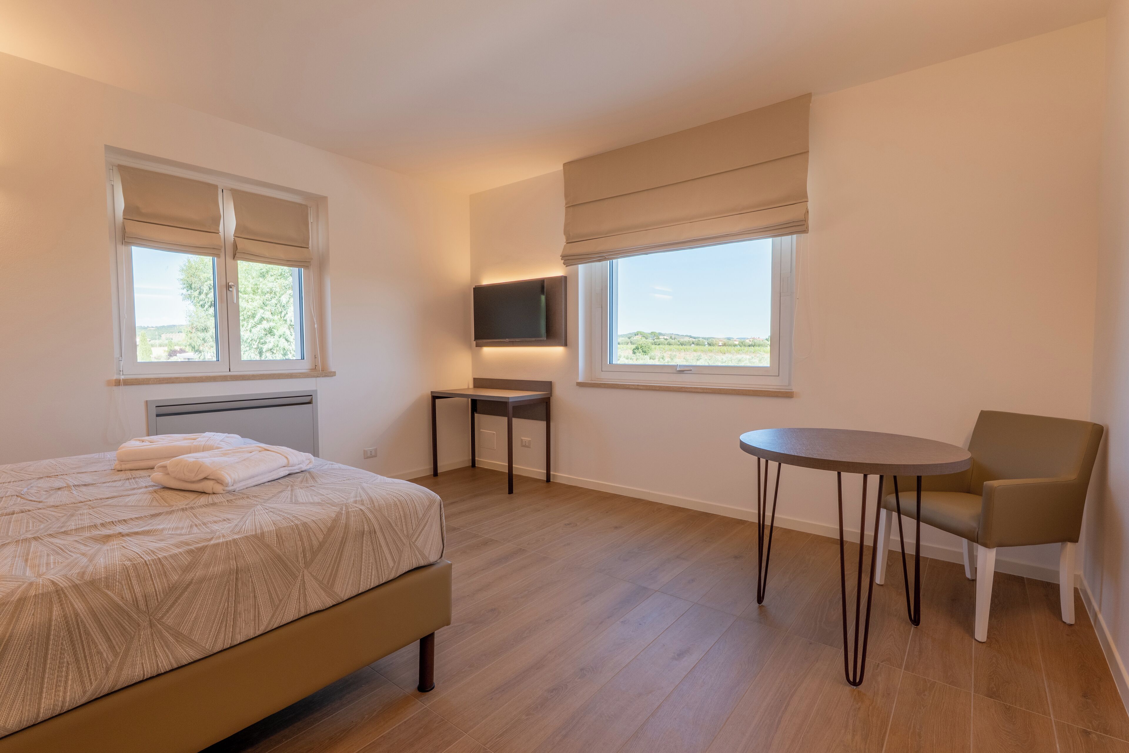 Doppia Deluxe, bagno privato, vista vigneti | Una cassaforte in camera, tende oscuranti, insonorizzazione