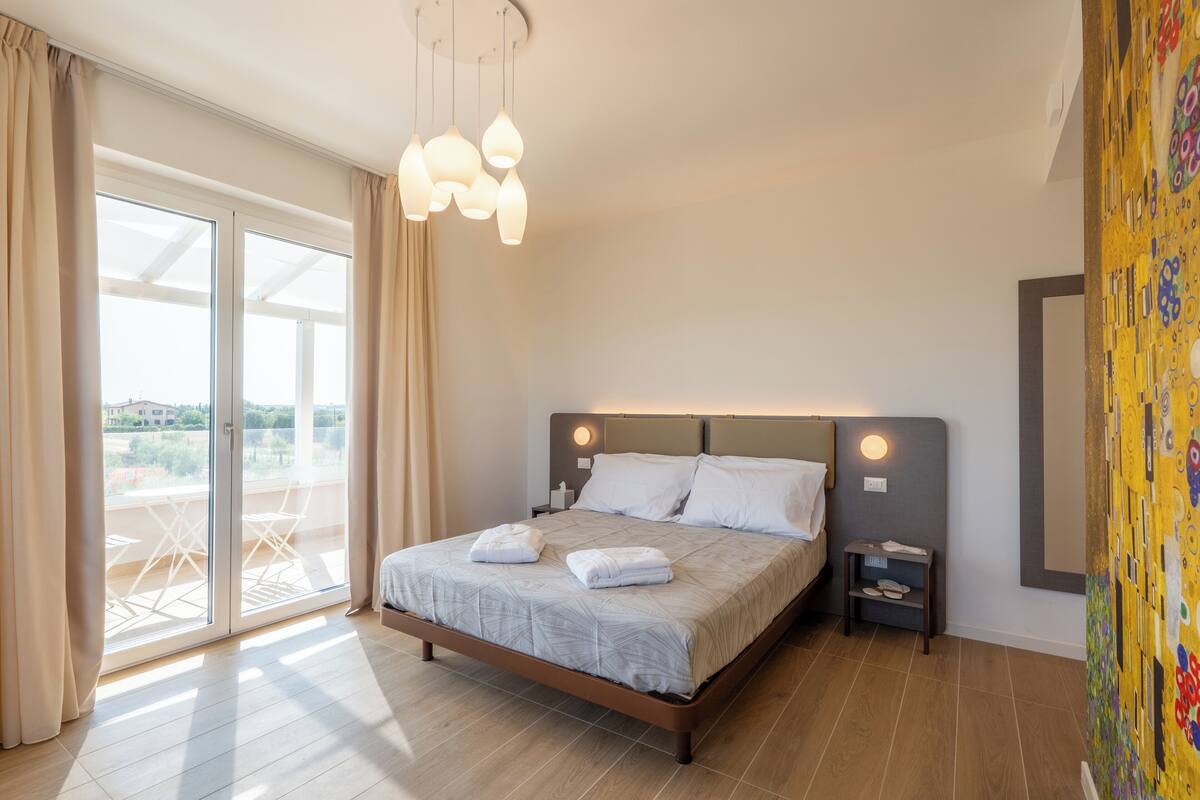 Comfort Double Room, Private Bathroom, Pool View | In-room safe, blackout drapes, soundproofing, free WiFi