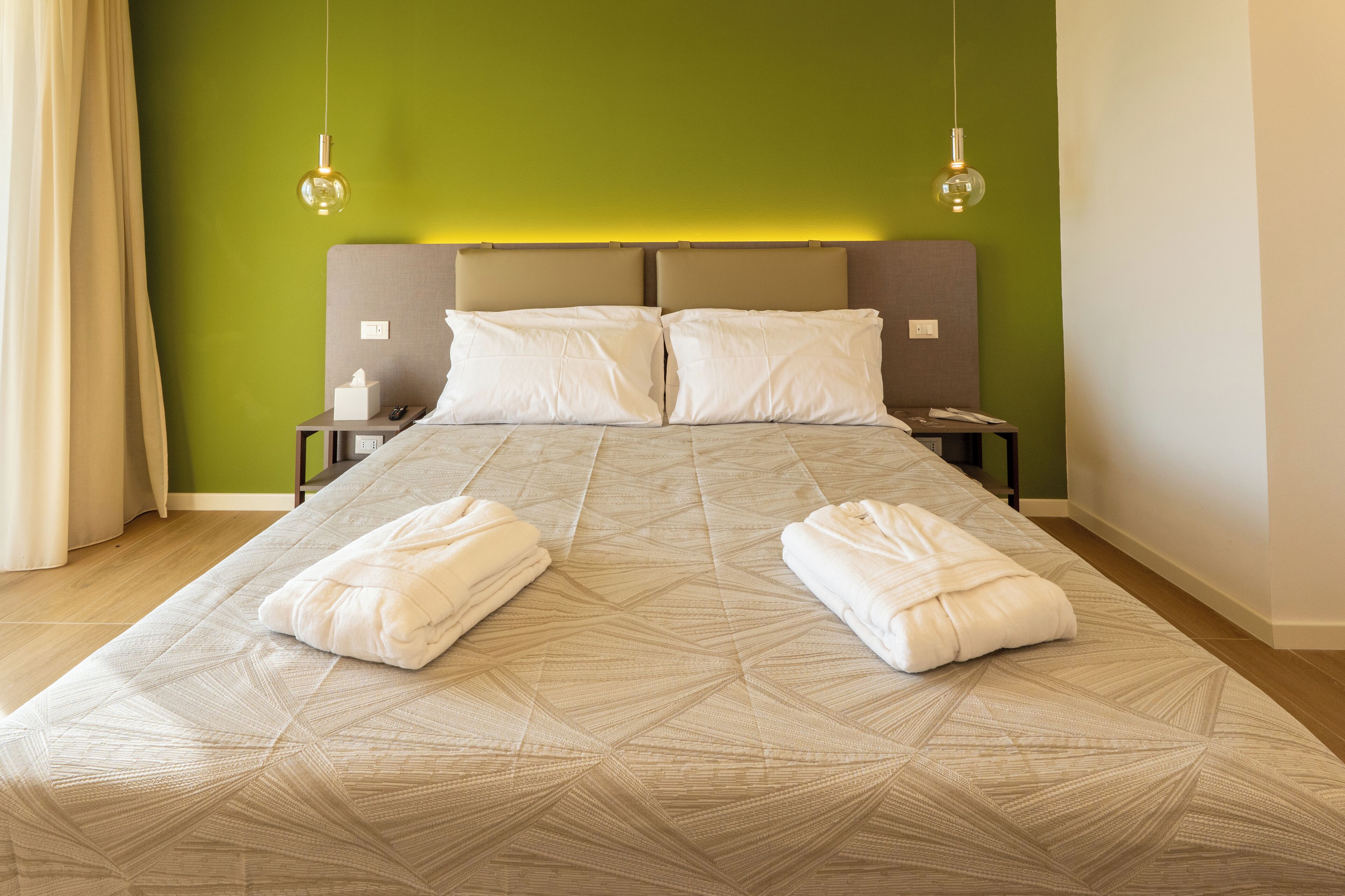 Comfort Double Room, Private Bathroom, Pool View | In-room safe, blackout drapes, soundproofing, free WiFi