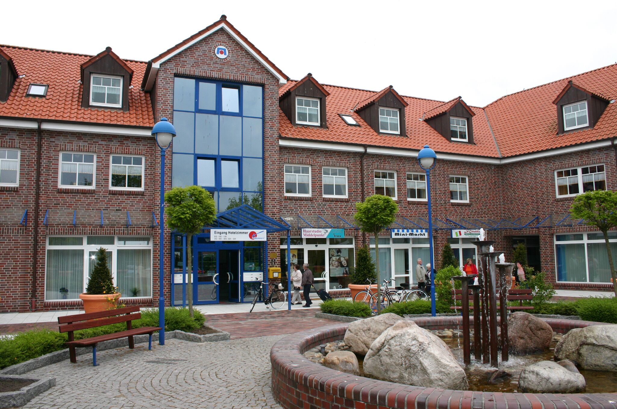 Fassade der Unterkunft