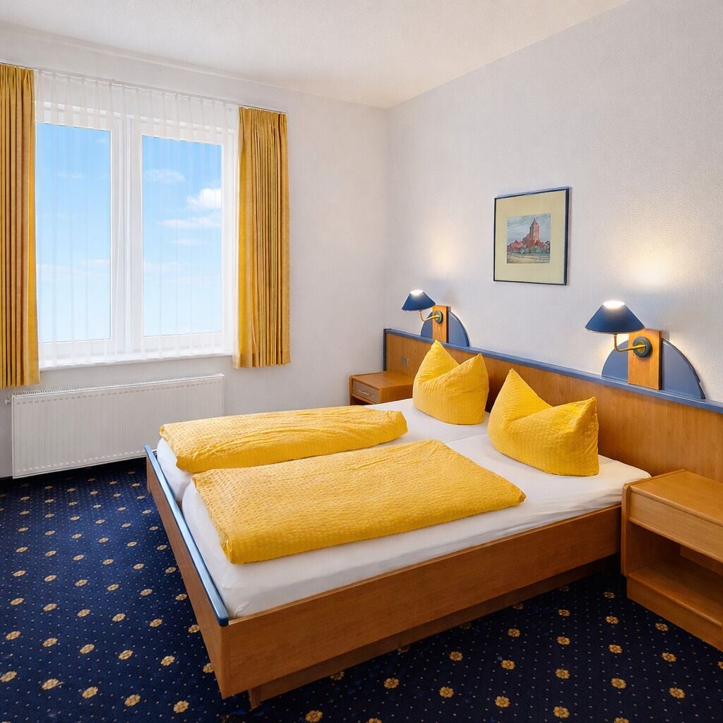 Ropa de cama hipoalergénica y minibar 