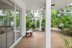 Terrace/patio - Bright 2BR Condo | Aldea Zama (Tulum)