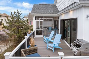 Terrace/patio - North Bayshore House  Broadkill Beach (Milton)