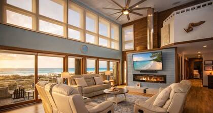 The Oyster! New Listing! Luxury Gulf Front Home! Pool, Elevator, Game Room