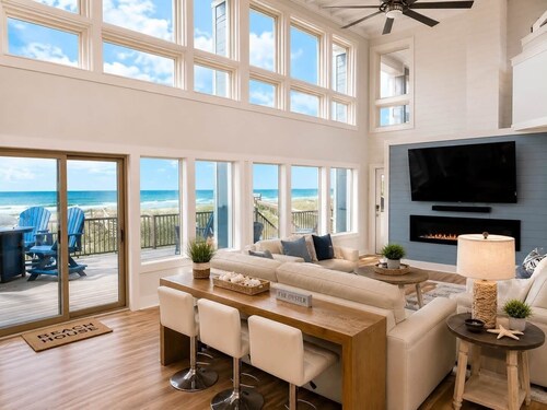 The Oyster! New Listing! Luxury Gulf Front Home! Elevator, Game Room