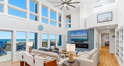 The Oyster! New Listing! Luxury Gulf Front Home! Elevator, Game Room