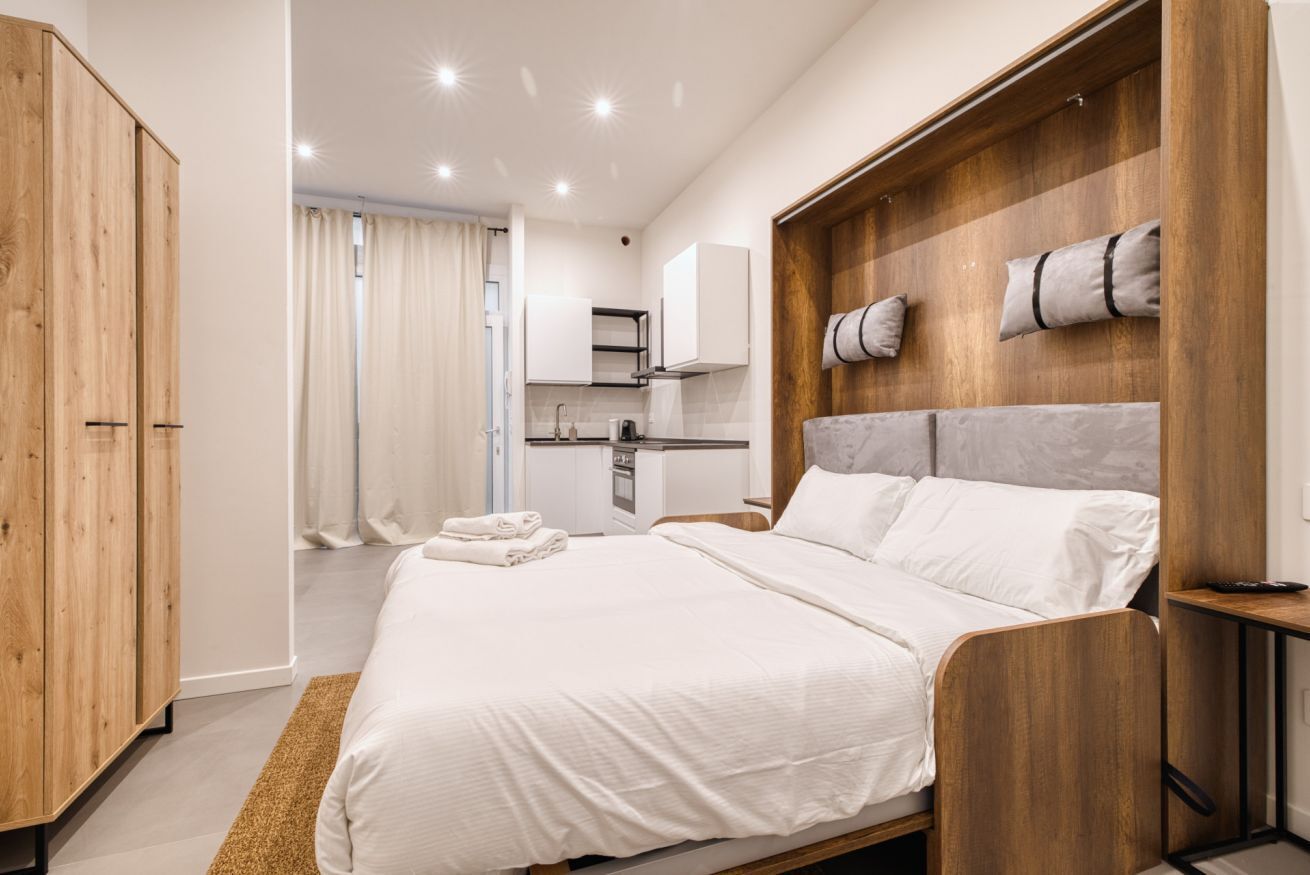 1 bedroom, iron/ironing board