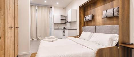 1 bedroom, iron/ironing board