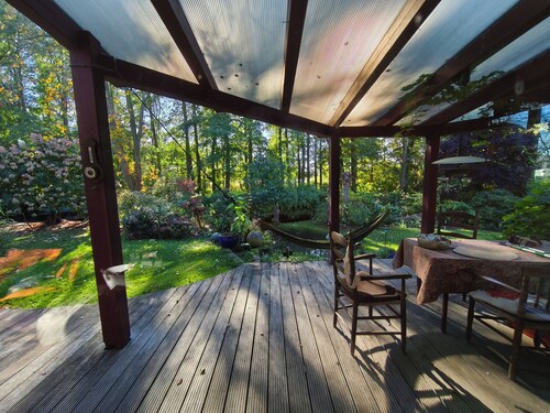 See-Haus, Arboretum und Sauna am Plessower-See in Werder-Havel