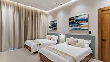 5 chambres, fer et planche Ă repasser, Wi-Fi, draps fournis