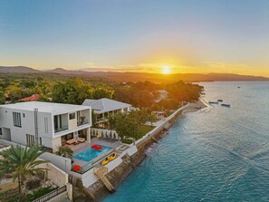 Exterior - Beachfront Modern Villa with Pool | Azure (Punta Rucia)