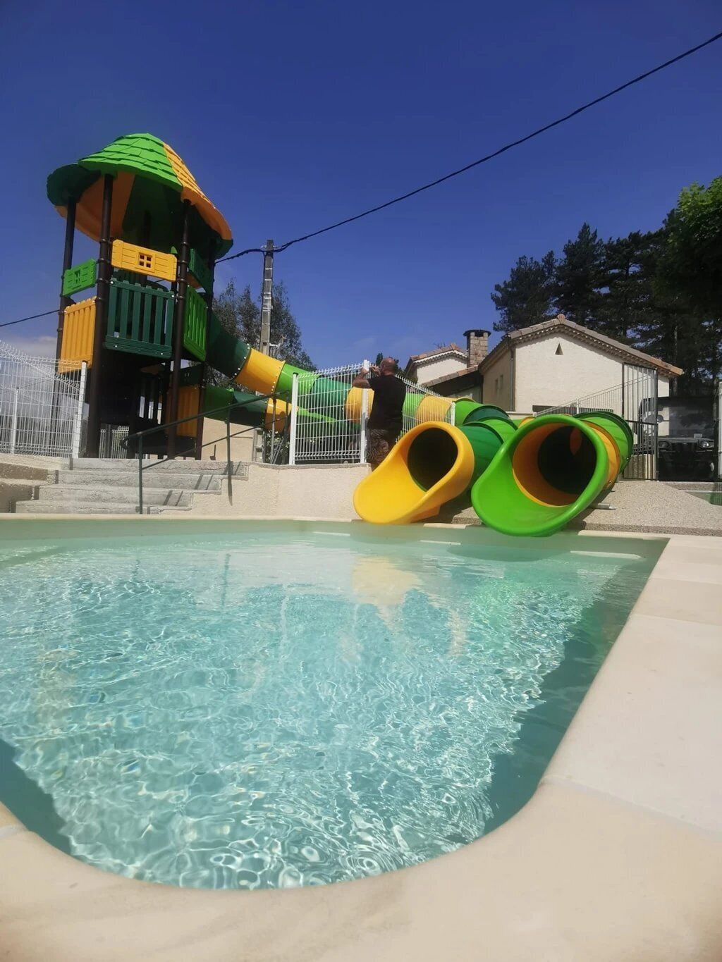 Piscine chauffée