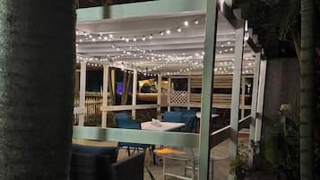 Deluxe House, 2 Bedrooms, Private Pool, Beachside | Terrace/patio