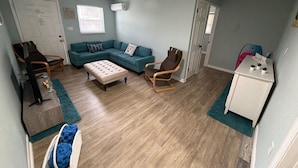 Hus – deluxe, 2 soverom, privat basseng, ved stranden | Oppholdsområde