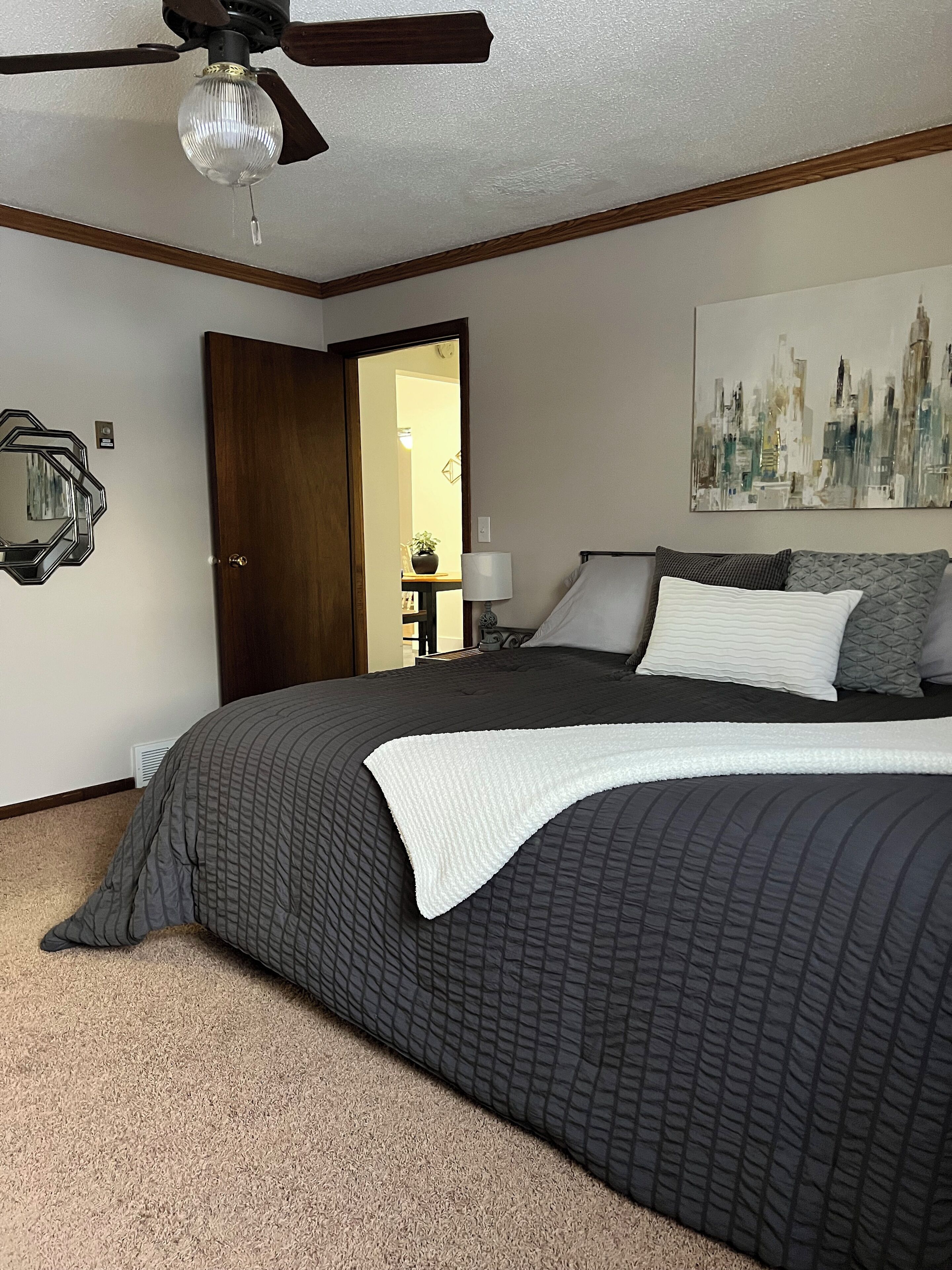 4 habitaciones, wifi y ropa de cama 