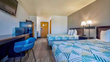 Desk, iron/ironing board, free WiFi, bed sheets