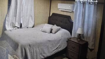 1 chambre, fer et planche Ă repasser, Wi-Fi, draps fournis