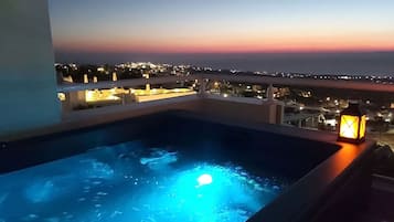 Deluxe-Suite, Whirlpool, Meerblick | Eigener Whirlpool