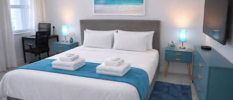 2 dormitoris, escriptori, planxa i posts de planxar i wifi gratuïta