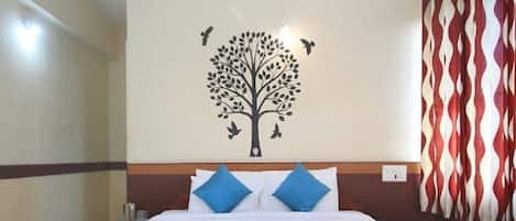 ห้องดีลักซ์, เครื่องปรับอากาศ | โต๊ะทำงาน, พื้นที่ทำงานแบบใช้แล็ปท็อป, Wi-Fi ฟรี